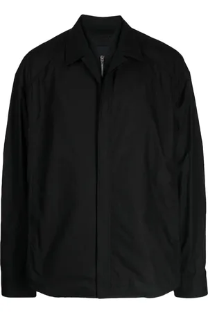 JUUN.J Layered cotton shirt jacket