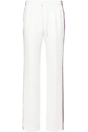 Zadig & Voltaire Pomy stripe-detail crepe trousers