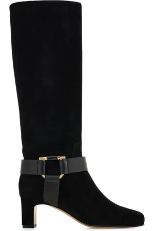 Salvatore Ferragamo 55mm Gancini knee-high boots