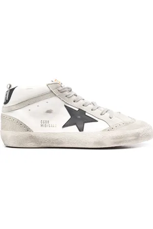 Golden Goose Mid Star distressed-effect sneakers