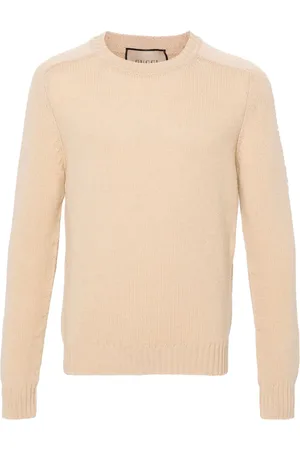 Gucci Logo-embroidered wool jumper