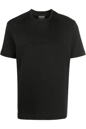 Giorgio Armani Embroidered logo T-shirt