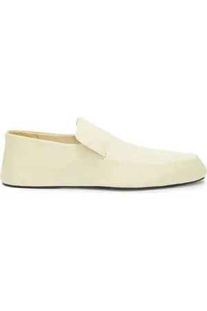Jil Sander Slip-on leather loafers
