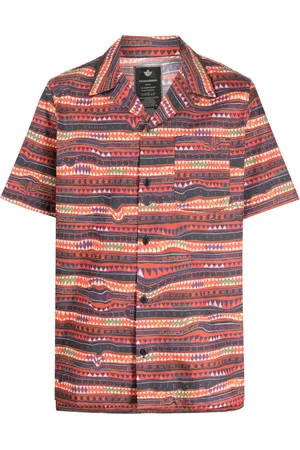 Maharishi Short-sleeve organic cotton shirt