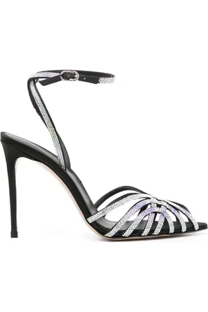 LE SILLA Embrace 105mm crystal-embellished sandals