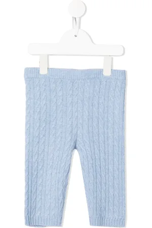 N.PEAL Cable-knit leggings