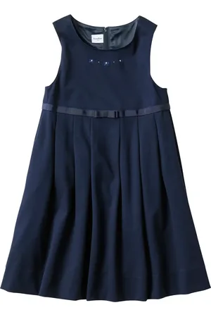 Familiar Sleeveless bow-embroidered dress