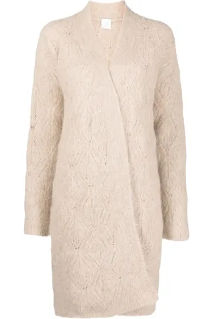 ELEVENTY Belted knit cardigan