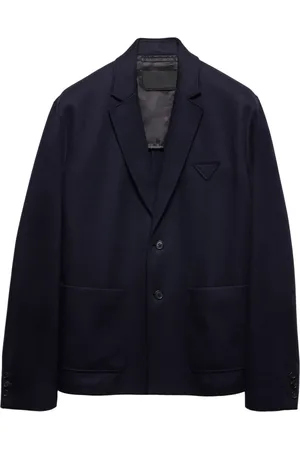 Prada Single-breasted wool jacket