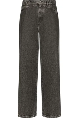 Dolce & Gabbana High-rise straight-leg jeans