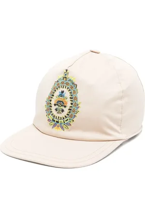 Etro Coat-of-Arms-embroidery hat
