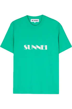 SUNNEI Logo-print organic-cotton T-shirt