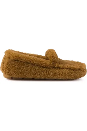 Prada Shearling driving shoes
