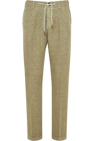 ELEVENTY Drawstring tapered trousers