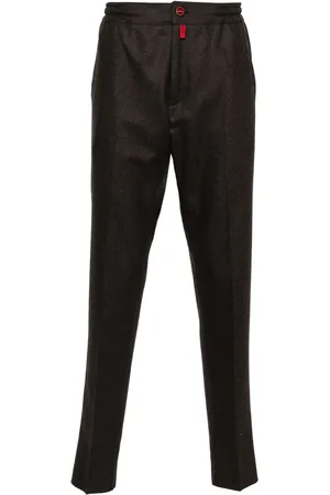 Kiton Cropped straight-leg trousers