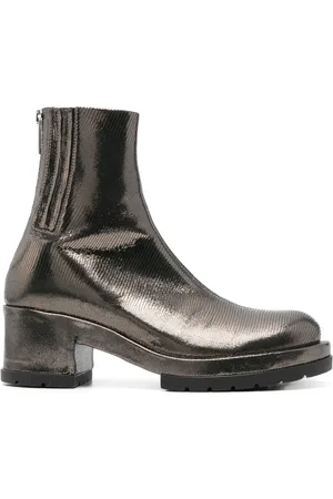 SAPIO Lizard-skin effect boots