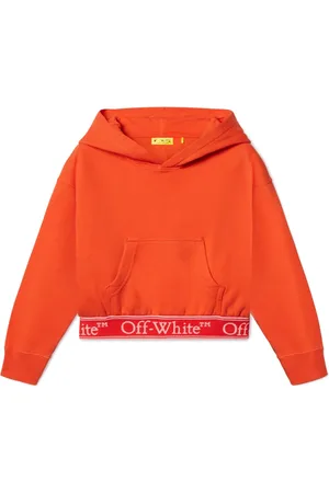 OFF-WHITE Bookish logo-band hoodie