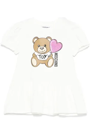 Moschino Teddy bear-print dress