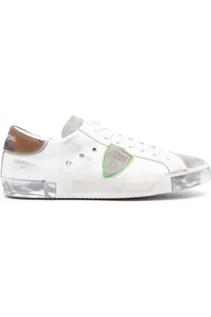 Philippe model Paris logo-patch sneakers