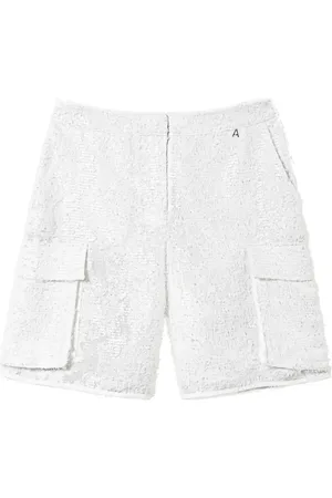 Twin-Set Sequin-embellished shorts