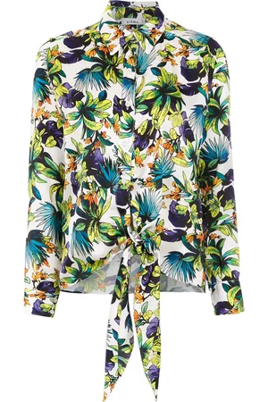 AMIR SLAMA Printed silk shirt