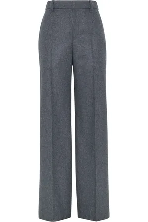 Brunello Cucinelli Wide-leg tailored trousers