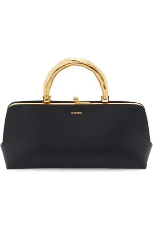 Jil Sander Goji small leather clutch bag