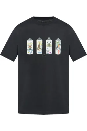 Paul Smith Spray Cans-print T-shirt