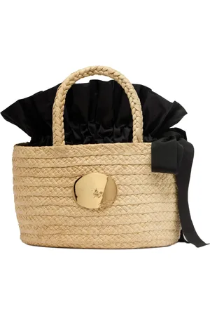 Patou Iconic raffia bag
