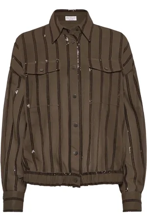 Brunello Cucinelli Dazzling Embroidery jacket