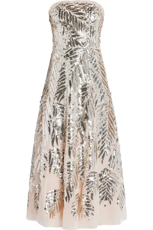 Needle & Thread Feather dress