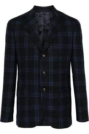 ELEVENTY Checkered blazer