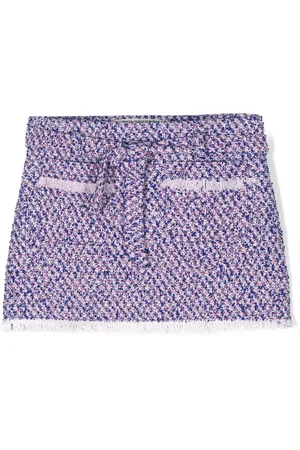 PHILOSOPHY DI LORENZO SERAFINI Frayed-detail skirt