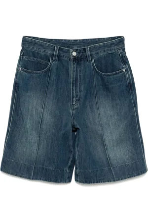 CROQUIS Straight-leg denim shorts