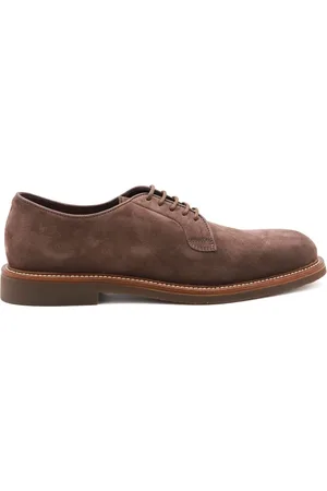 Brunello Cucinelli Suede derby shoes