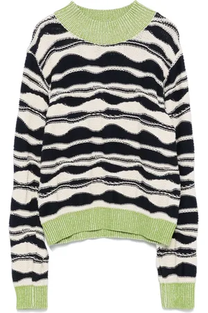 HENRIK VIBSKOV Wave-knit sweater