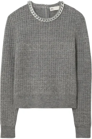 Tory Burch Chain crew-neck sweater