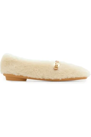 Salvatore Ferragamo Fluffy ballerina shoes