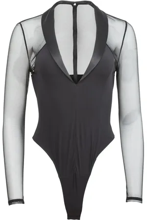 FLEUR DU MAL V-neck bodysuit