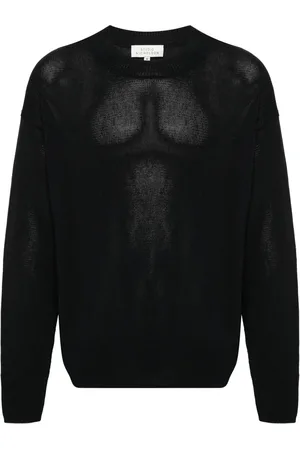 STUDIO NICHOLSON Fine-knit crew-neck jumper