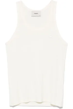 COPERNI Logo-embroidered tank top