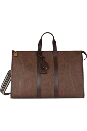Etro Large paisley-print travel bag