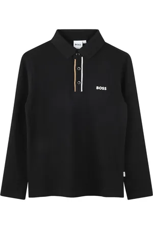 HUGO BOSS Long-sleeve polo shirt
