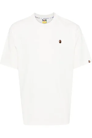 A Bathing Ape Logo-appliqu?? cotton T-shirt