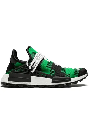 adidas X Billionaires Boys Club x Pharrell Williams NMD Hu "Plaid Pack/ " sneakers