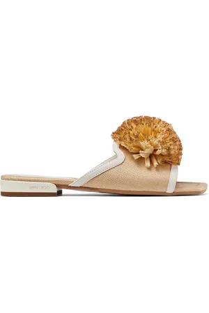 Jimmy Choo Nako pompom mules