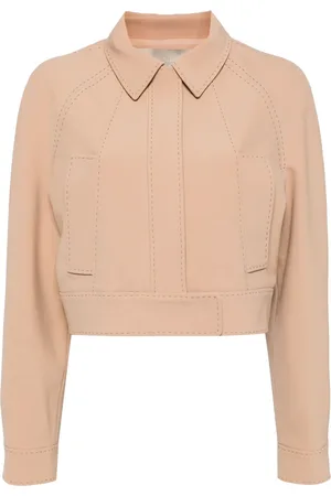 Elie saab Topstitch cropped jacket