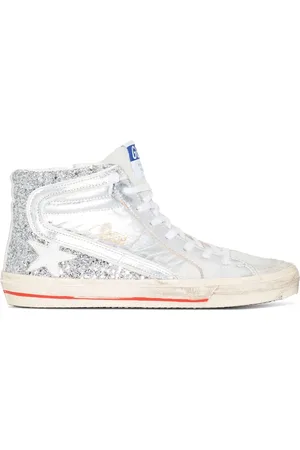Golden Goose Logo-patch lace-up sneakers