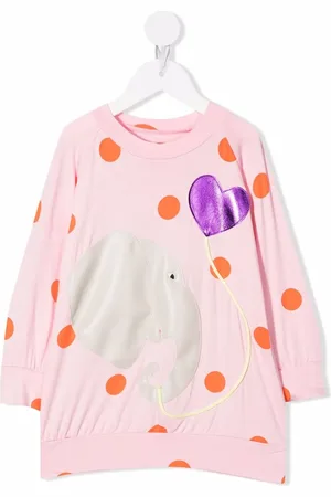 Wauw Capow by Bangbang Ellen polka-dot sweater dress