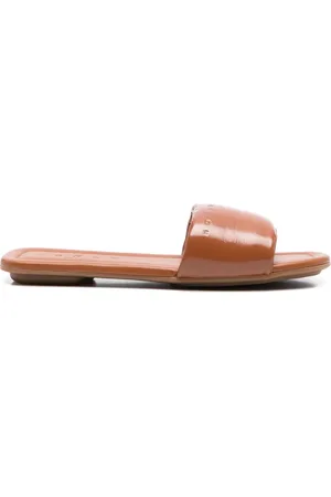 Hogan Leather slides